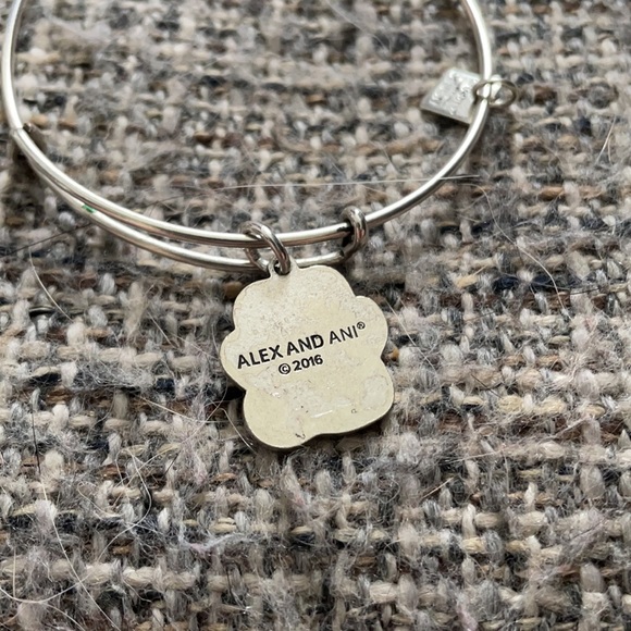 Alex & Ani Paw Print Bangle - Picture 3 of 6